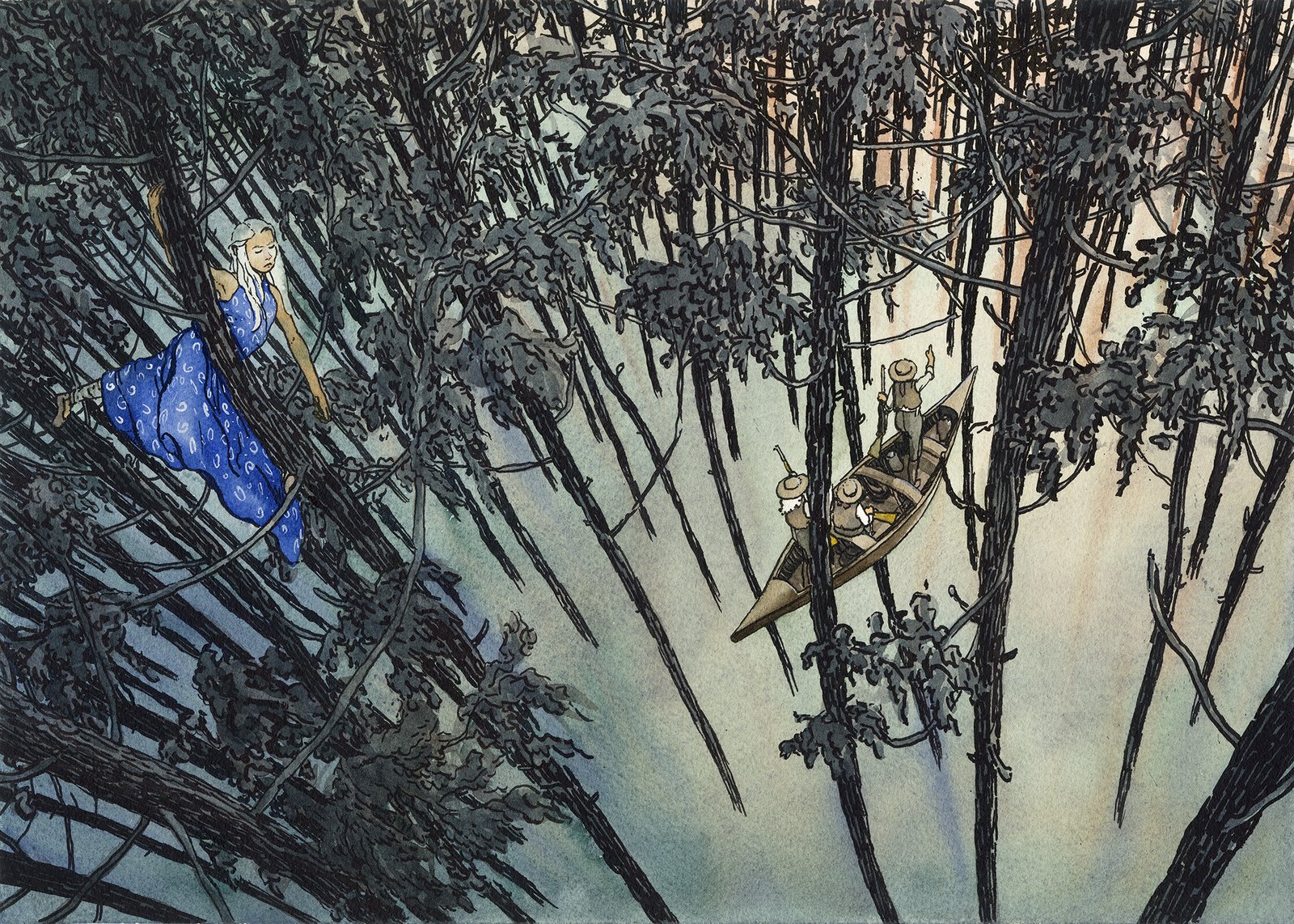 A-Princesa-e-os-Caçadores